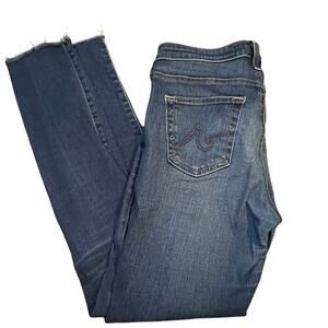 Adriano Goldschmied Women's Blue The Legging Super Skinny Jean Size 29